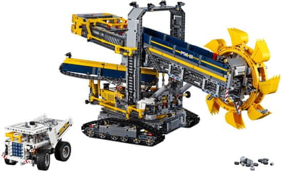 LEGO Technic 42055 Bager na kolesih - Odprta embalaža