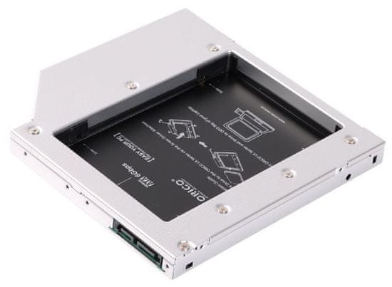 Orico adapter za SSD/HDD v 12,7mm DVD režo, SATA3, Aluminij