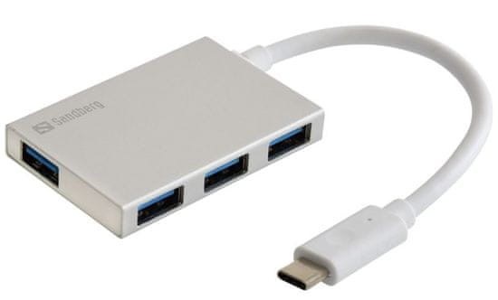 Sandberg USB-C na 4xUSB 3.0 hub