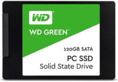 Western Digital SSD disk Green SATA3 6,35cm (2,5"), 120 GB (WDS120G2G0A)