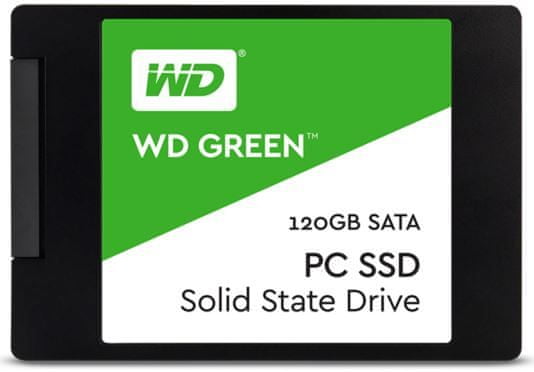 Western Digital SSD disk Green SATA3 6,35cm (2,5"), 120 GB (WDS120G2G0A)