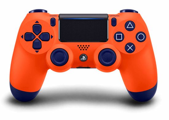 Sony PS4 DualShock 4 V2, oranžen