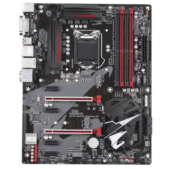 Gigabyte osnovna plošča Z370 Aorus Gaming K3 LGA1151 ATX (8.gen)