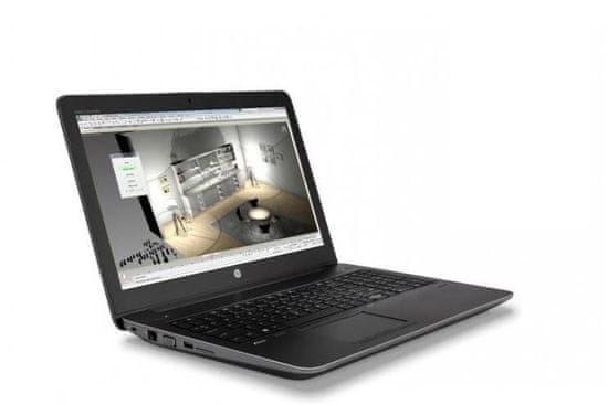 HP prenosnik ZBook 15 G4 i7-7700HQ/8GB/SSD256GB+1TB/15,6FHD/M1200/W10Pro (Y4E77AV)