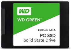 Western Digital SSD disk Green SATA3 6,35 cm (2,5") 240 GB (WDS240G2G0A)