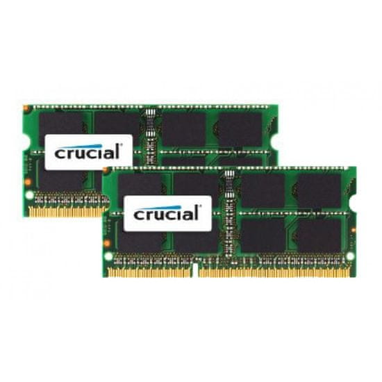 Crucial pomnilnik kit RAM SODIMM DDR3 8GB (2x 4) 1333MHz CL9