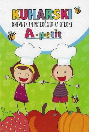 Kuharski dnevnik in priročnik za otroke, trda