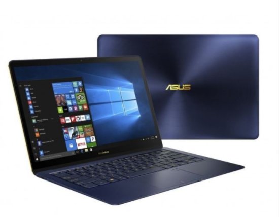 ASUS prenosnik Zenbook 3 Deluxe S-R i7-8550U/16GB/SSD512GB/14FHD/W10Pro (90NB0EI1-M05820)