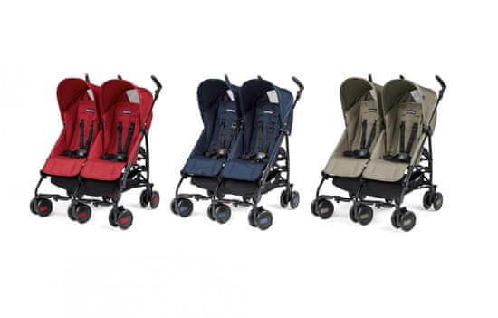 Peg Perego otroški voziček za dvojčke Pliko Mini Twin Geo