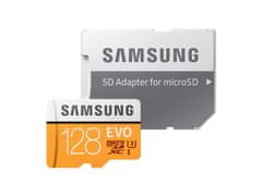 Samsung spominska kartica micro SDXC 128GB 10 EVO (MB-MP128GA/EU)