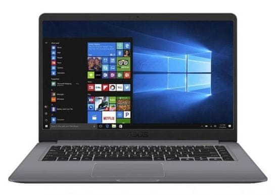 ASUS prenosnik VivoBook S410UN-EB015T i5-8250U/8GB/SSD256GB/MX150/14FHD/W10H (90NB0GT2-M01150)