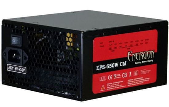 Inter-tech modularni ATX napajalnik EPS-650W CM Energon 650W