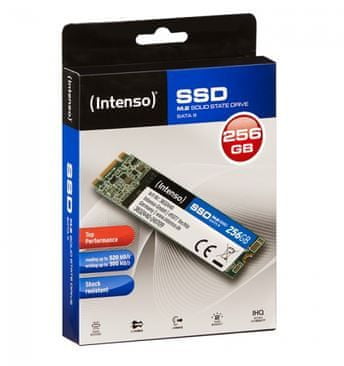 Intenso SSD disk TOP 256 GB, M.2 SATA III