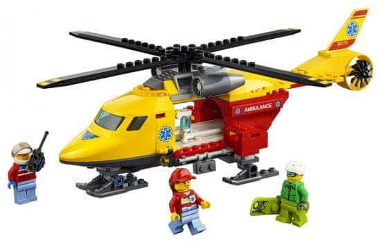 LEGO City Great Vehicles Reševalni helikopter 60179 - Odprta embalaža