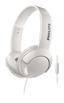 Philips stereo naglavne slušalke z mikrofonom SHL3075WT BASS+