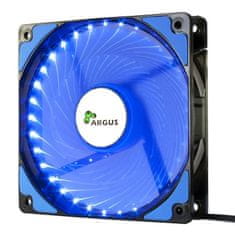 Inter-tech LED ventilator za ohišje Argus L-12025 BL, 120 mm, moder