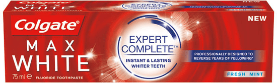 Colgate Max White Expert Complete Fresh Mint zobna pasta, 75 ml