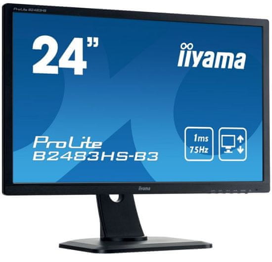 iiyama LED monitor ProLite B2483HS-B3