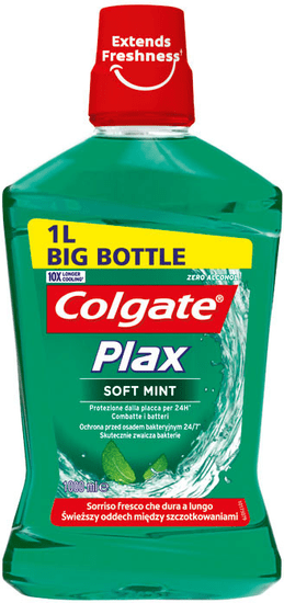 Colgate Plax Multi Protection Soft Mint ustna voda, 1 L