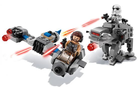 LEGO Star Wars 75195 Mikrobojevniki Ski Speeder proti Walkerju Prvega reda