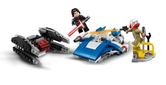 LEGO Star Wars 75196 Mikrobojevniki A-Wing proti TIE Silencerju