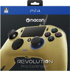 Nacon Nacon igralni plošček PS4 Revolution Pro, zlat