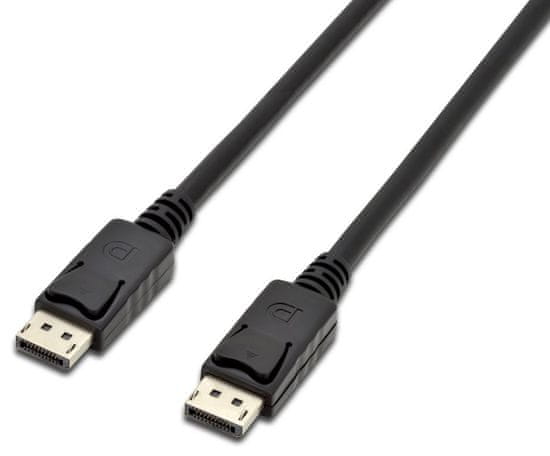 Digitus kabel DisplayPort, črn, 10m