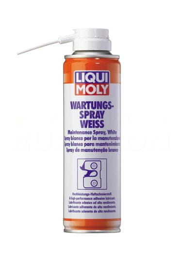 Liqui Moly mast v razpršilu Maintenance Spray, bela, 250 ml