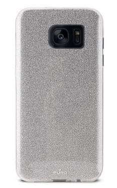 Puro ovitek Shine za Samsung Galaxy S7 Edge, srebrn