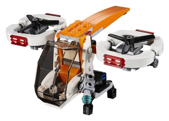 LEGO Creator 31071 Raziskovalni dron - Odprta embalaža