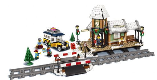 LEGO Creator Expert 10259, vlak v snežni vasi