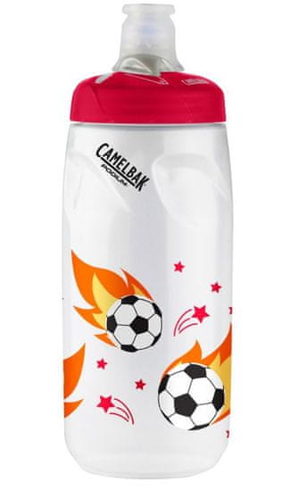 Camelbak bidon Podium Bottle 0,62l, Soccer Flames/Nogomet