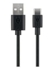 Goobay USB-C kabel za polnjenje in sinhronizacijo, 0,1m