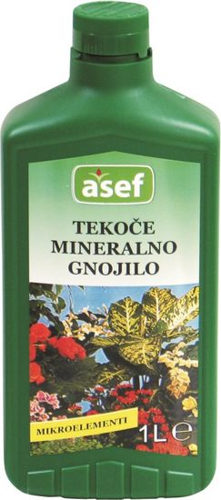 Asef tekoče univerzalno mineralno gnojilo, 1000 ml