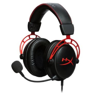 HyperX Cloud Alpha gaming slušalke z mikrofonom , rdeče - Odprta embalaža