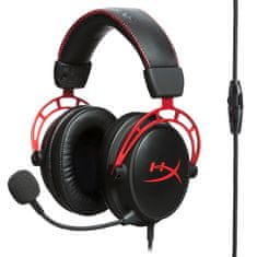 HyperX Cloud Alpha gaming slušalke z mikrofonom , rdeče - Odprta embalaža