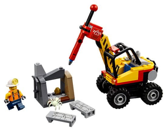 LEGO LEGO City Mining 60185 Rudarski cepilnik - Odprta embalaža