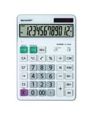 Sharp kalkulator EL340W, namizni, 12-mestni