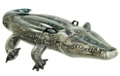 Intex napihljiv krokodil 57551, 170x86cm