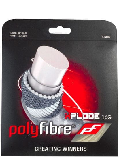 Polyfibre tenis struna Polyfibre Xplode 16G