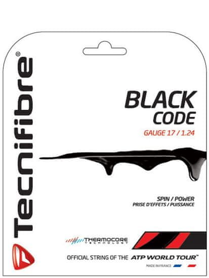 Tecnifibre tenis struna Black Code - set