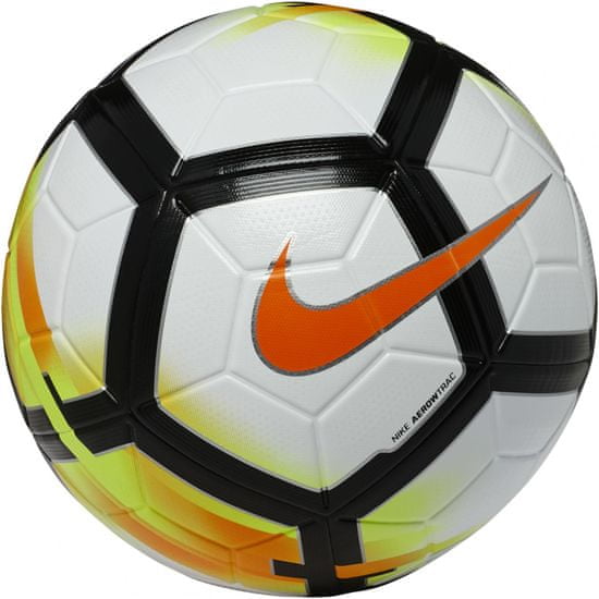 Nike nogometna žoga Ordem V, bela/ oranžna, črna, 5