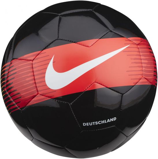 Nike nogometna žoga GER NK SPRTS, črna/rdeča/rumena/bela, 5