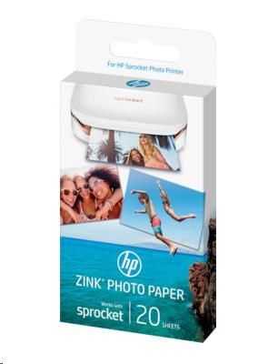 HP ZINK Sprocket foto papir, 5×7,6 cm, 20 kosov (W4Z13A)