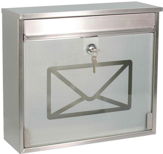 J.A.D. TOOLS poštni nabiralnik iz nerjav, TX0160G - Odprta embalaža