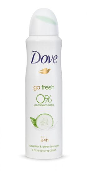 Dove Go Fresh deodorant v razpršilu, Cucumber & Green Tea, 150ml
