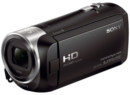 Sony sony Full HD kamera HDR-CX240EB, črna - odprta embalaža
