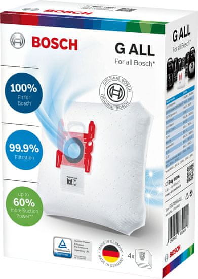 Bosch set filter vrečk BBZ41FGALL