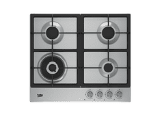 Beko HIAW 64225 SX plinska kuhalna plošča