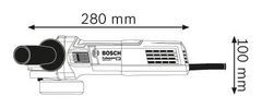 BOSCH Professional kotni brusilnik GWS 9-125 S (0601396102)